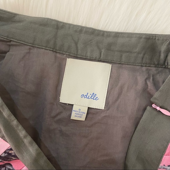 Anthropologie | Odille Floral Pleated Mini Skirt - Picture 4 of 7